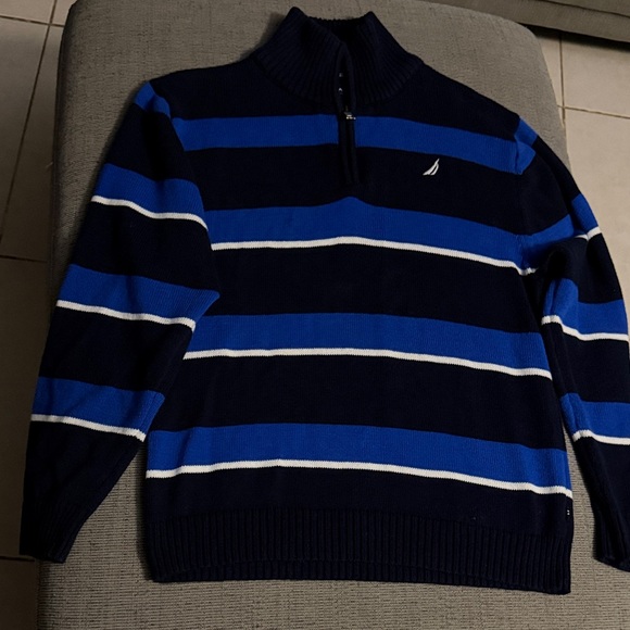 NAUTICA PREMIUM 1/3 Zip Sweater Mens